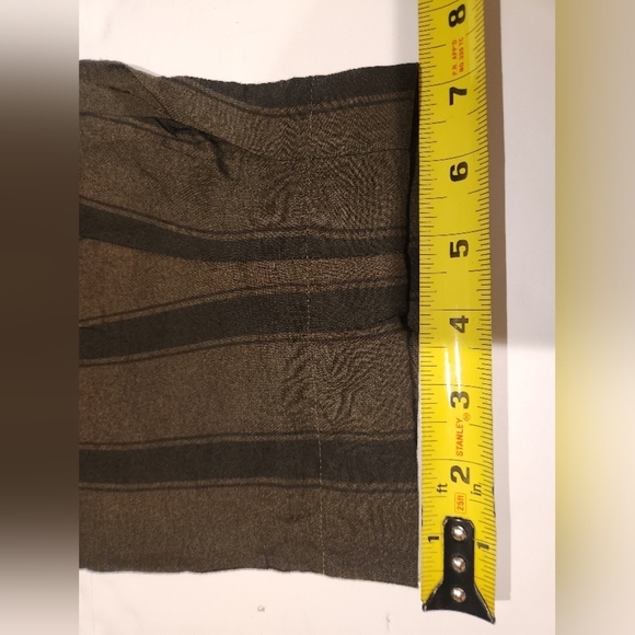 NWT Anthropologie x Tiny Green Pleated Fairfax Pants w/ Side Slant Pockets SZ 10 - Picture 6 of 10